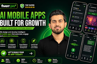 build ai app, ai mobile app ai chatbot ai powered app ai agent ai website