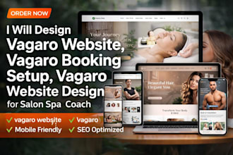 design vagaro website,vagaro booking setup, vagaro website design for salon spa