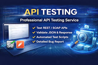do API testing using rest assured and postman with report