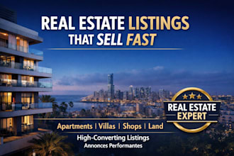 write professional real estate listings that sell fast