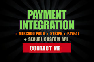 integrate mercado pago payment gateway