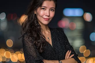 do portrait photo retouching and photoshop editing
