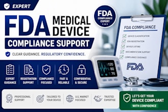 help with fda medical device compliance and registration