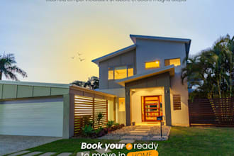 design real estate instagram posts and social media posts