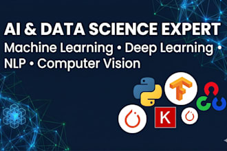 build machine learning, dl, nlp, computer vision solutions
