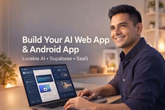 build and convert your lovable ai web app to android with supabase integration