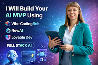 build your ai mvp using vibe coding bolt new and lovable dev