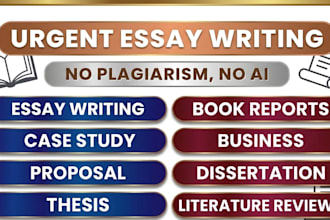 write case study, reports, paper, assignment, research and summary