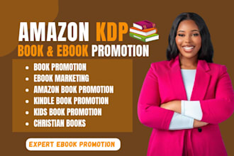 do amazon KDP SEO, book promotion, ebook marketing, and boost sales