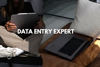 do expert data entry and excel data cleaning