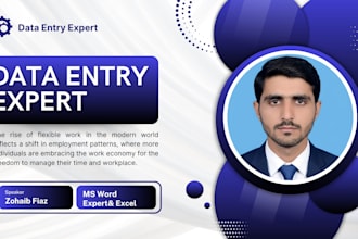 do data entry, word, excel, copy paste