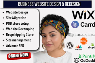 design german wix website restaurant beverages hospitality salon barber website