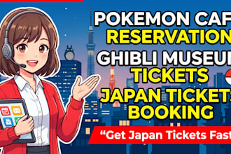 secure pokepark kanto tickets and ghibli museum ticket reservation in japan