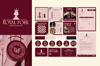 design modern business logo, brand identity and complete branding kit
