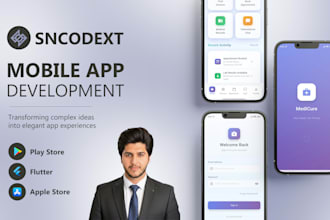 build mobile app flutter apps for android ios mobile