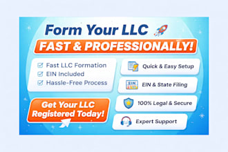 form your llc and obtain your ein fast and professionally