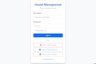 build PHP backend with mysql database and API integration
