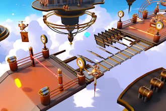 develop unity 2d 3d platformer game for you as a unity developer