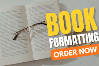 book formatting, ebook formatting, paperback formatting, novel formatting, kdp