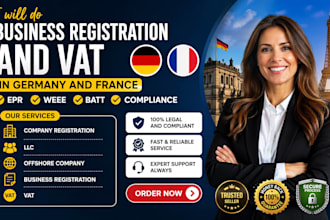 do business registration, italy vat in germany france epr weee batt compliance