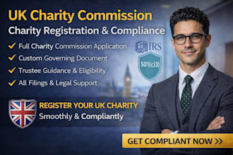 uk charity registration charity commission setup compliance