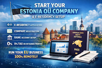register your estonia company oÜ with e residency setup