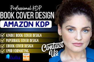 do book cover design, amazon KDP book cover, ebook cover design, kindle cover