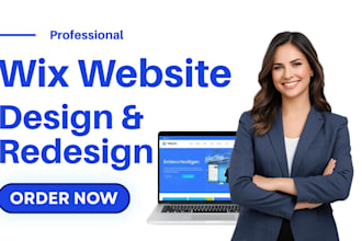 wix website design wix website redesign wix business website wix website design