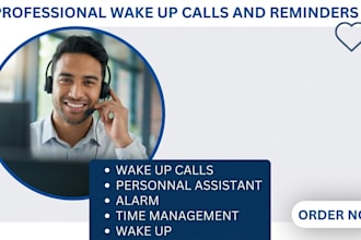 provide wake up calls reminders productivity alarms