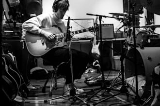 deliver studio quality male vocals for rock, metal rock singer songwriter