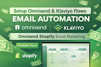 setup omnisend klaviyo flows email automation omnisend shopify email marketing