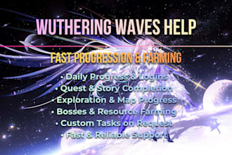 help you progress and manage your wuthering waves account fast