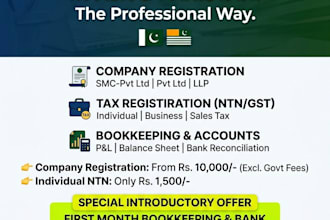 be your remote accountant for fbr sales tax and financial reporting