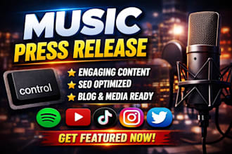 do press release writing music press release submit music pr distribution