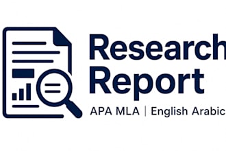 write an academic research report apa mla style