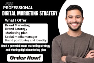 create brand marketing strategy, marketing strategy, winning digital marketing