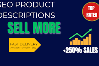 write SEO product descriptions that sell