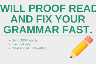 proof read your document