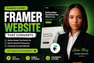 build framer website framer landing page creare framer website
