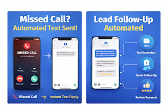 set up a gohighlevel missed call text back system for your business