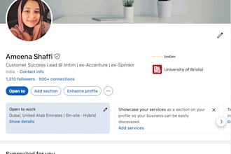 create and optimize your linkedin profile