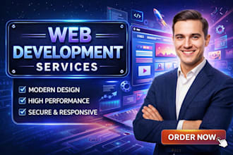 develop a clean looking website for you