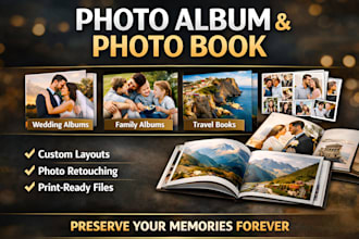 design photo album photo book wedding album family album photo book