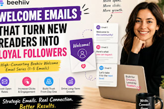 create high converting beehiiv welcome email series for your newsletter