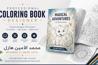 kids coloring books for amazon KDP and print