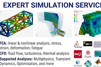 do fea,cfd and other analysis using ansys