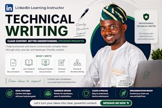 write clear and structured technical content for developers