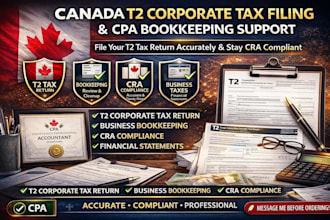 efile canada corporation tax t2 canada as CPA business tax canada bookkeeping