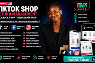 do usa tiktok shop setup facebook shop instagram shop expert tiktok shop manager