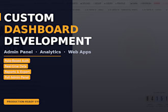 build a custom dashboard for your business with analytics